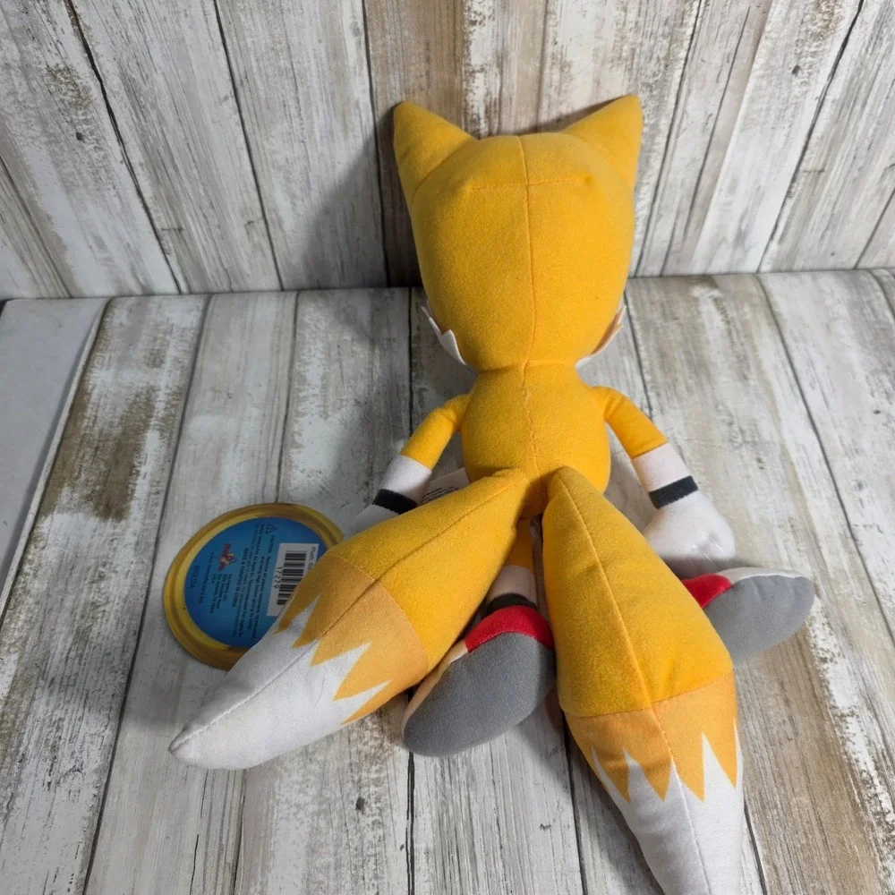 Sonic the Hedgehog Tails Plush 15 Inch Toy Factory SEGA Miles Prower New 17279